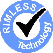 rimless logo